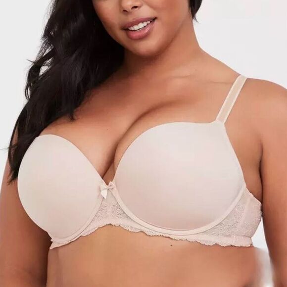 Torrid Perfect T-Shirt Push-Up Bra 44DD - Picture 1 of 10